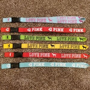PINK lanyards